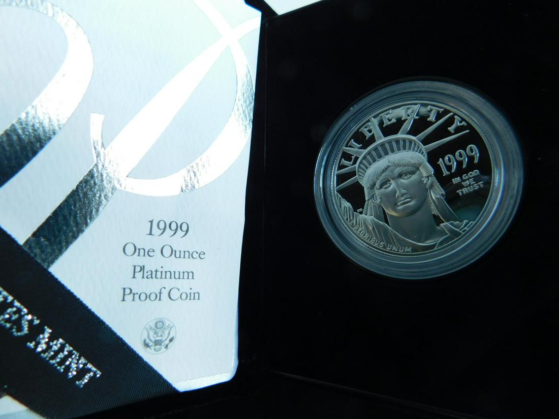 US American Eagle Platinum Proof Coin (1 of 2)