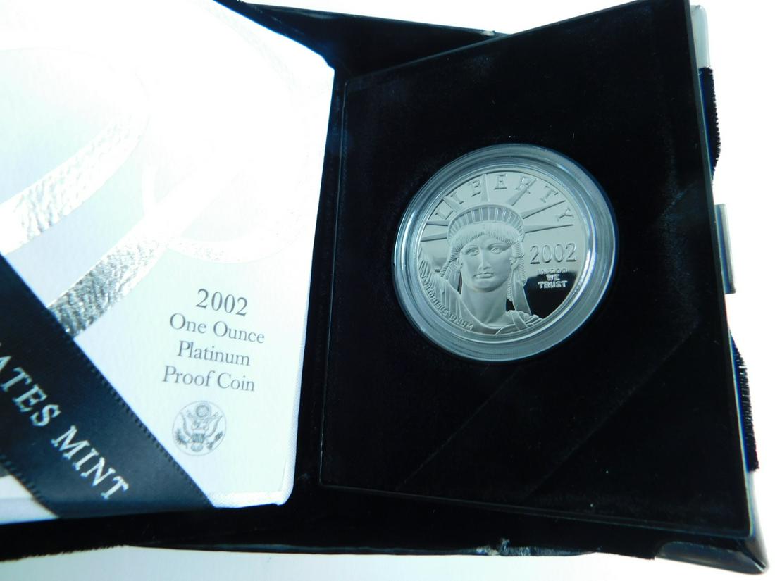 US American Eagle Platinum Proof Coin (1 of 3)