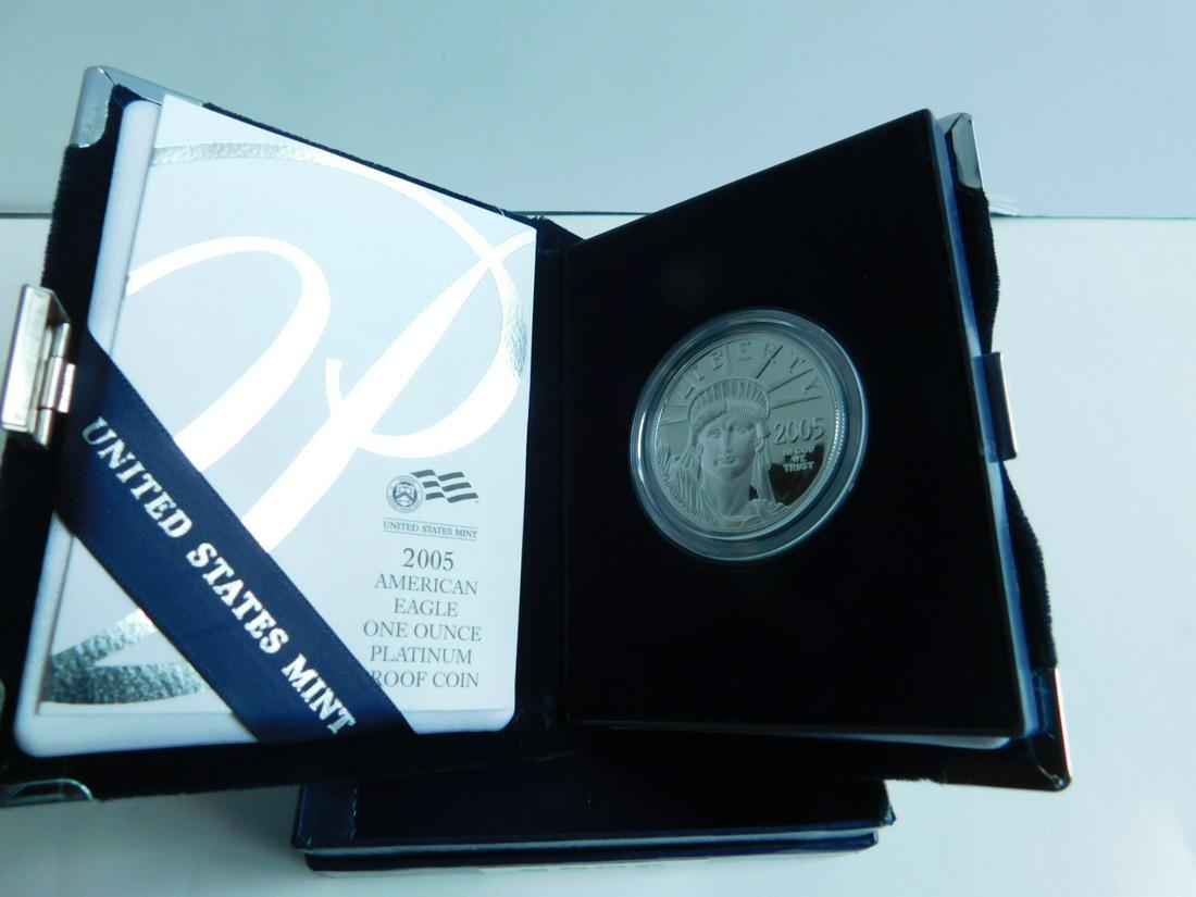 US American Eagle Platinum Proof Coin (1 of 3)