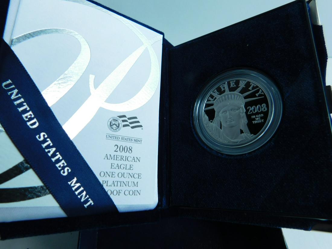 US American Eagle Platinum Proof Coin (1 of 3)