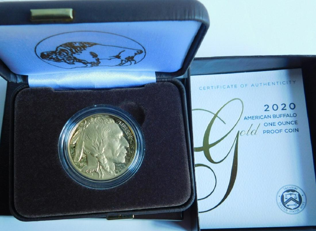 US American Buffalo Gold Proof Coin (1 of 3)