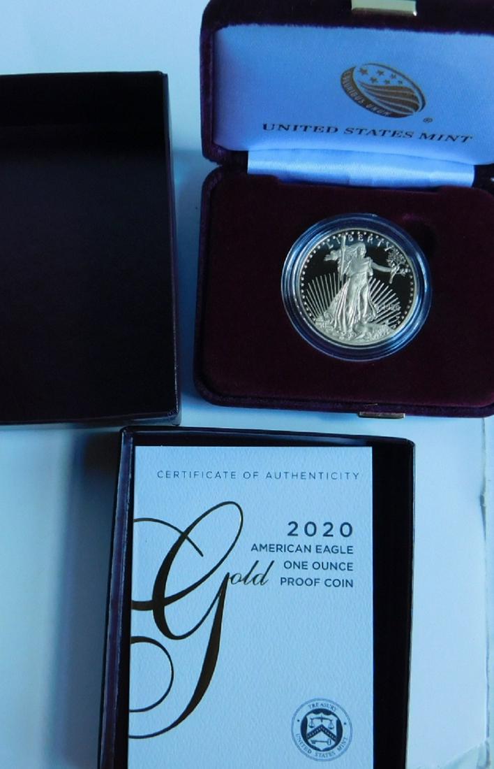 US American Eagle Gold Proof Coin (1 of 3)