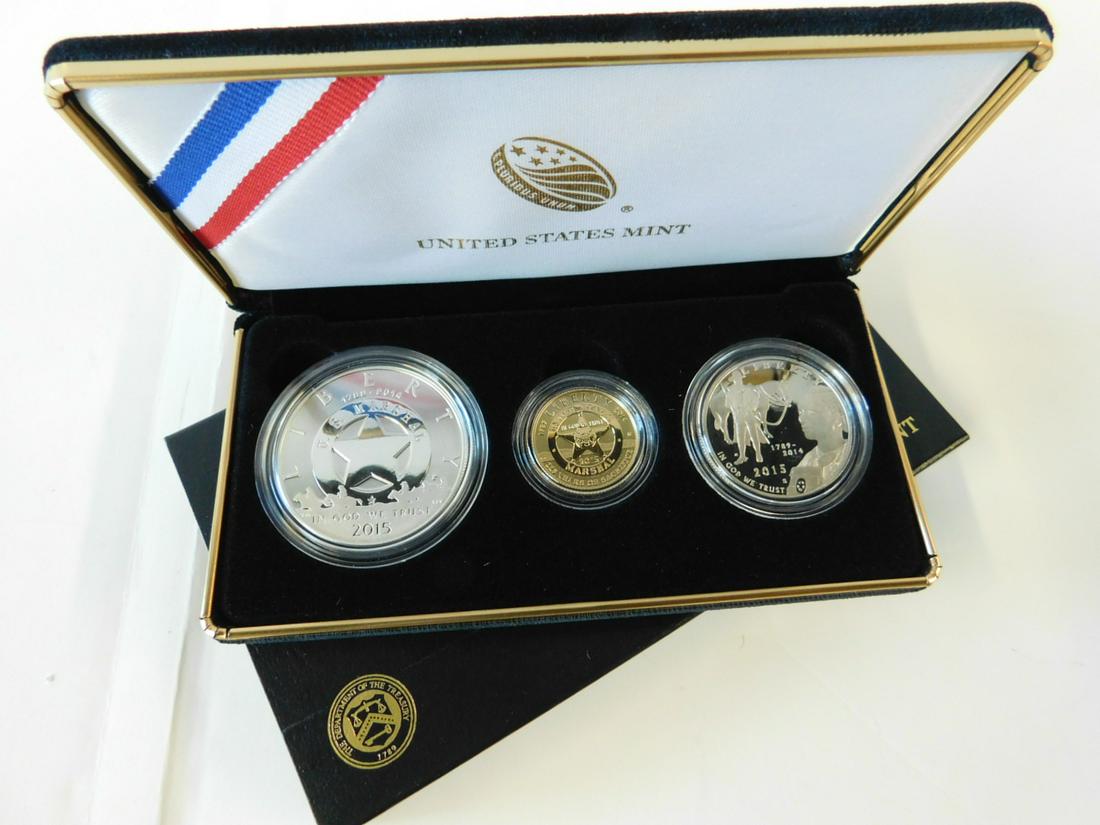 US Marshals Service 225th Anniversary 3 Coin Set (1 of 4)