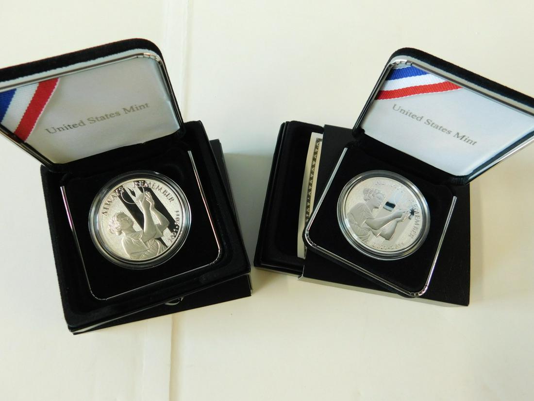 (2) 2011 P US Sept 11, National Medals (1 of 3)