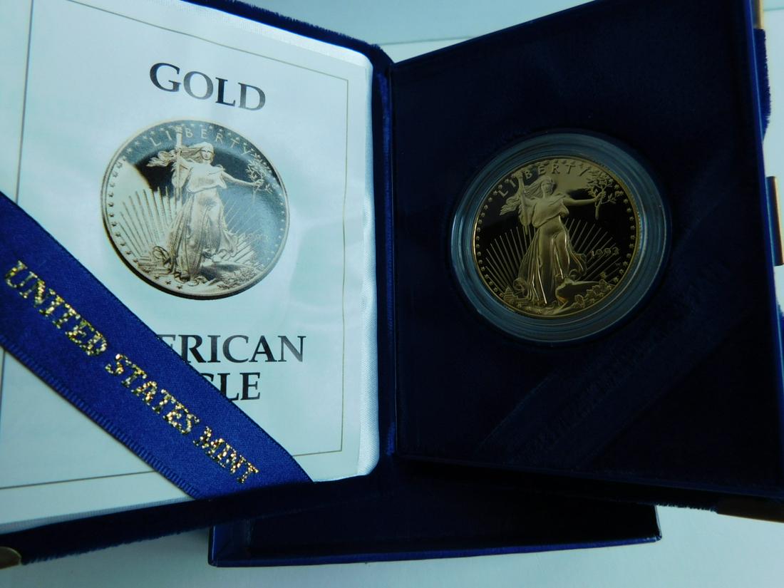 US American Eagle Proof Gold Bullion Coin (1 of 3)