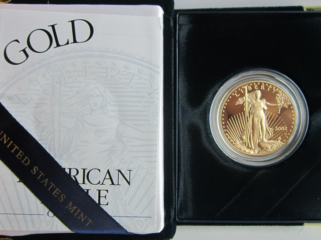 US American Eagle Proof Gold Bullion Coin (1 of 3)