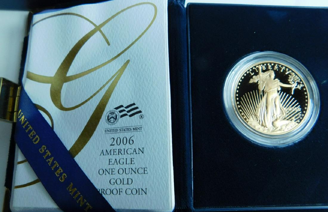 US American Eagle Proof Gold Bullion Coin (1 of 3)