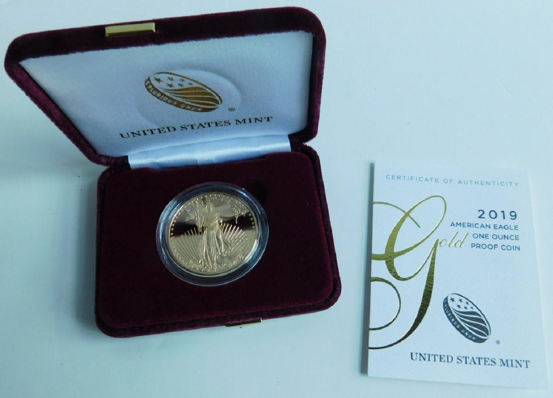 US American Eagle Proof Gold Bullion Coin (1 of 3)