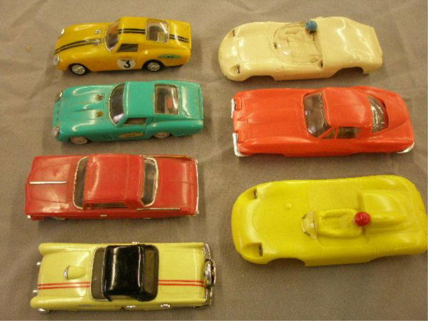 1960's Ideal & Eldon Slot Cars: 1960's Ideal & Eldon slot race cars