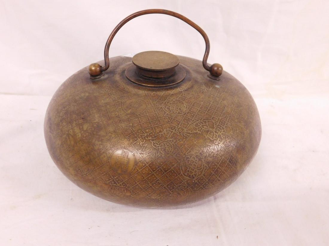 Chinese Brass Bed Warmer (1 of 5)