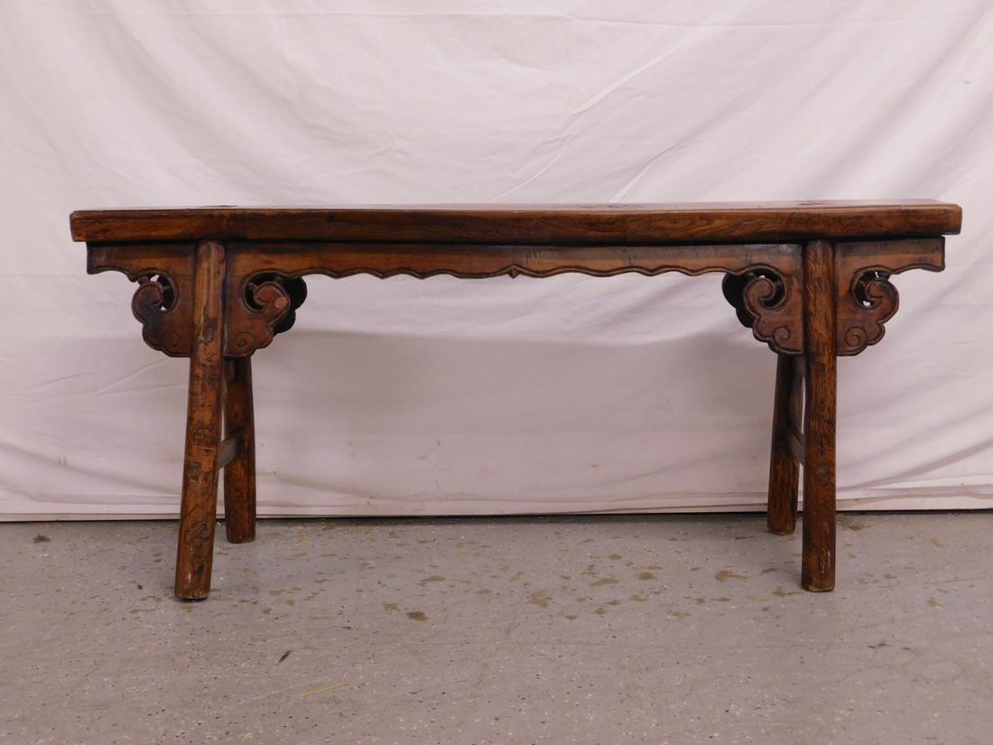 Chinese Hardwood Narrow Bench (1 of 11)