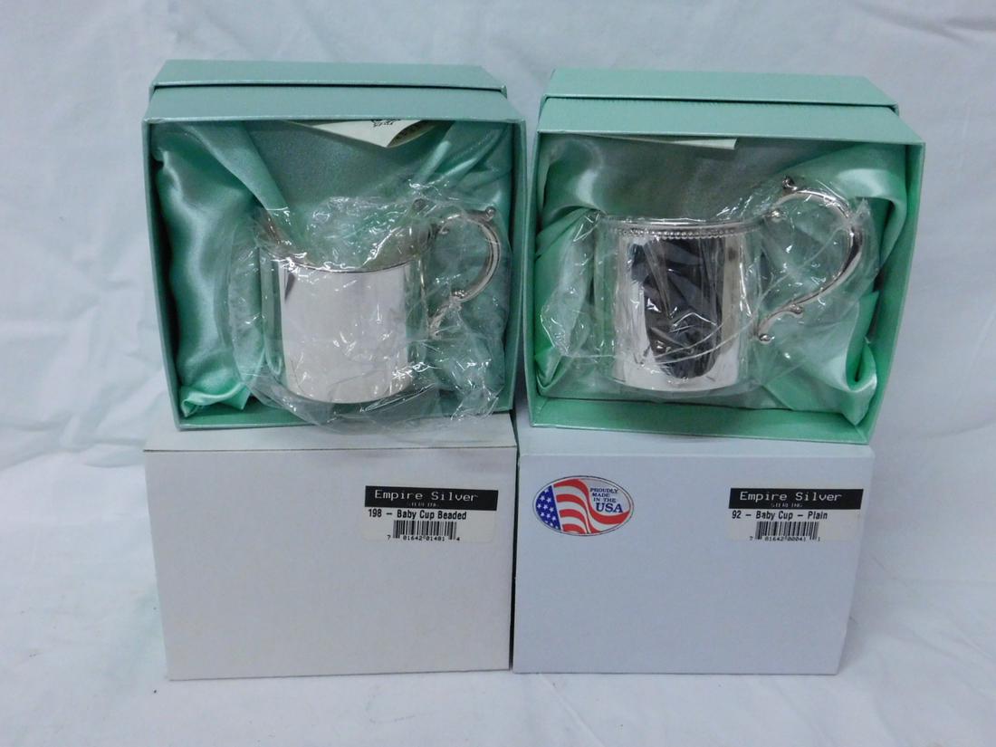 4 Sterling Silver Baby Cups (1 of 6)