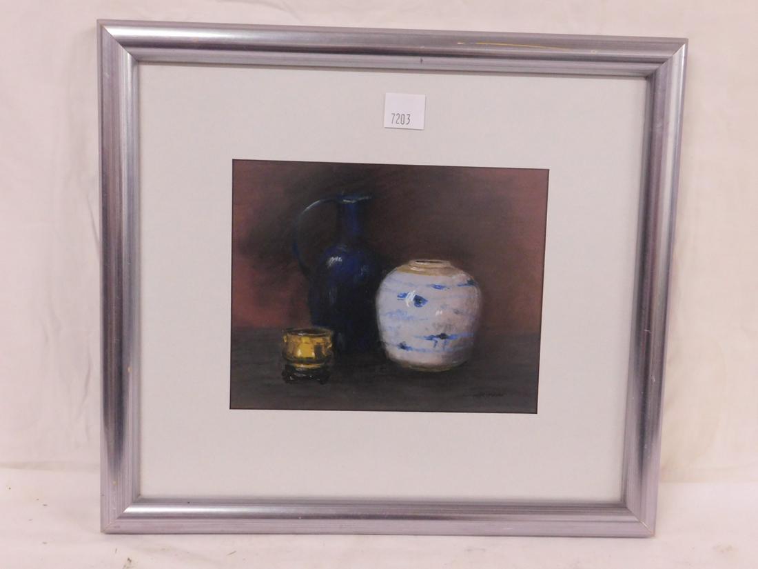 Hobart A. Reimann Pastel Still Life (1 of 5)