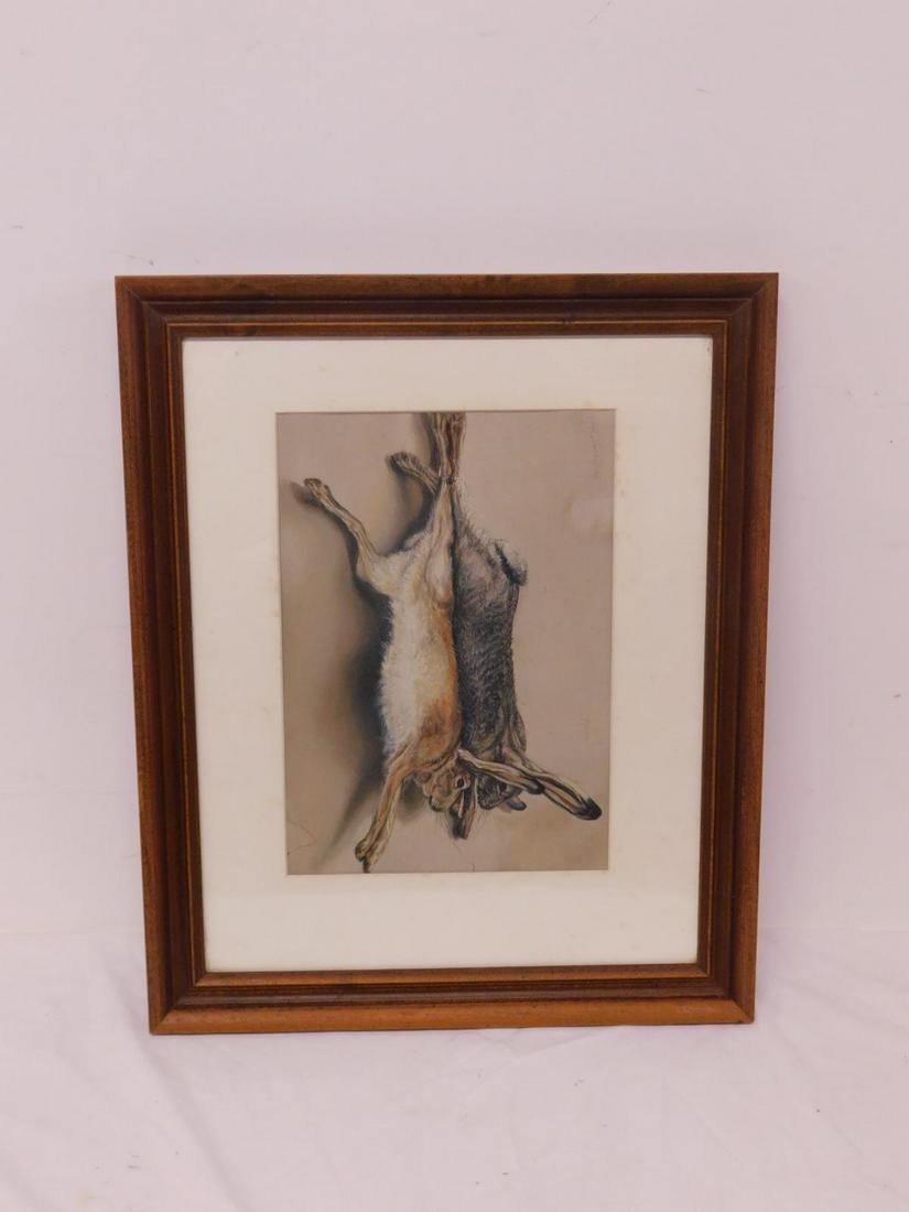 Victorian Pastel Game Drawing (1 of 6)