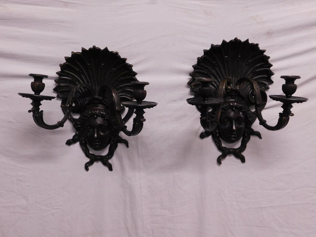 Pr Classical Style Wall Sconces (1 of 5)