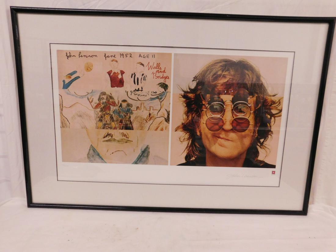 John Lenhon Signed Lithograph (1 of 8)