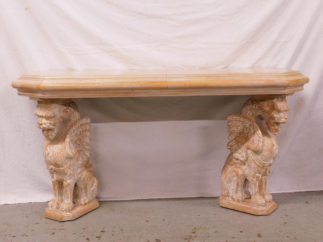 Egyptian Revival Console Table (1 of 6)