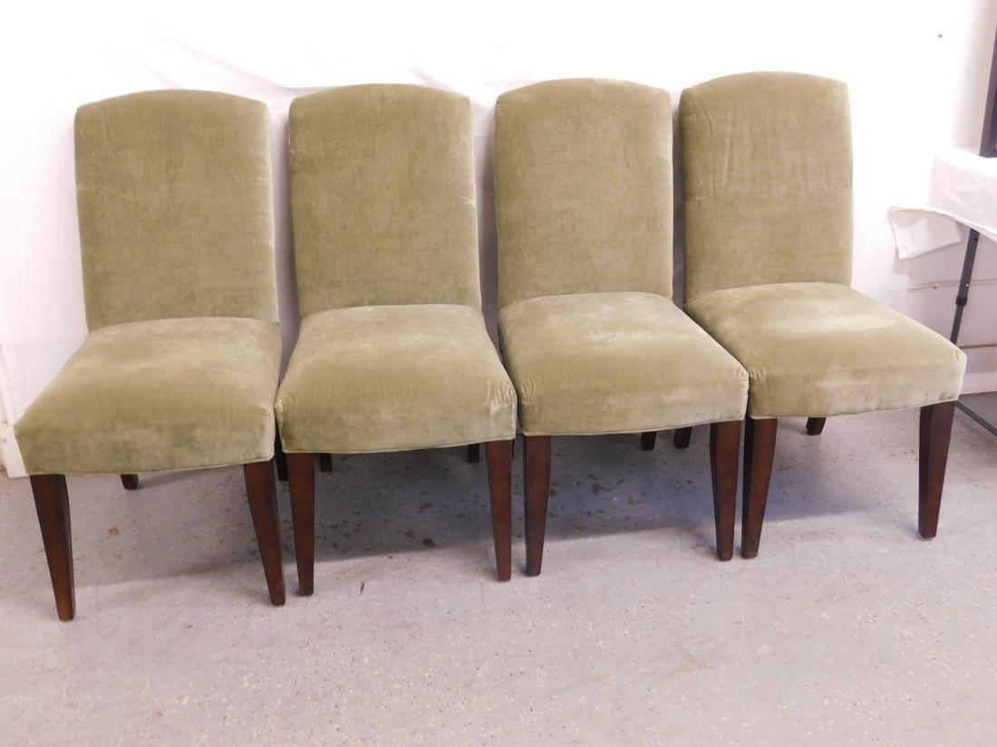 Set 4 Designer Dining Room Chairs (1 of 3)