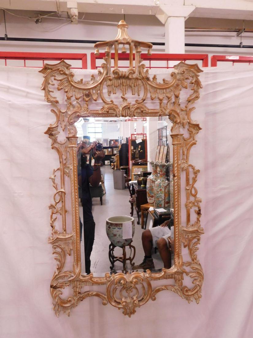 Chinese Chippendale Style Mirror (1 of 6)