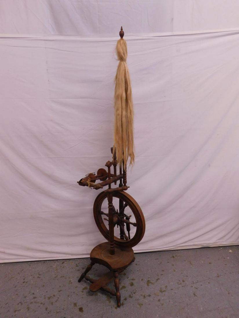 Antique Spinning Wheel (1 of 7)