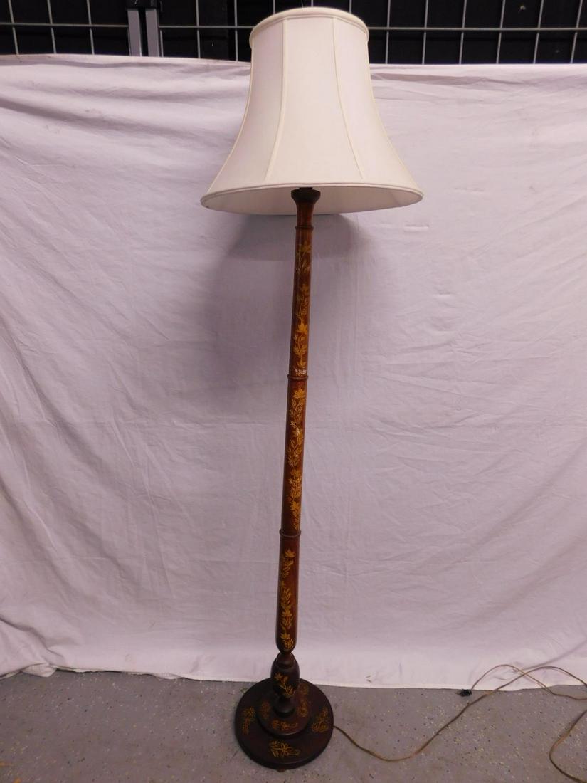 Mahogany Floor Lamp (1 of 5)