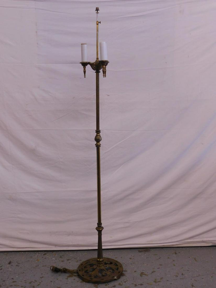 Jacobean Design Floor Lamp (1 of 4)