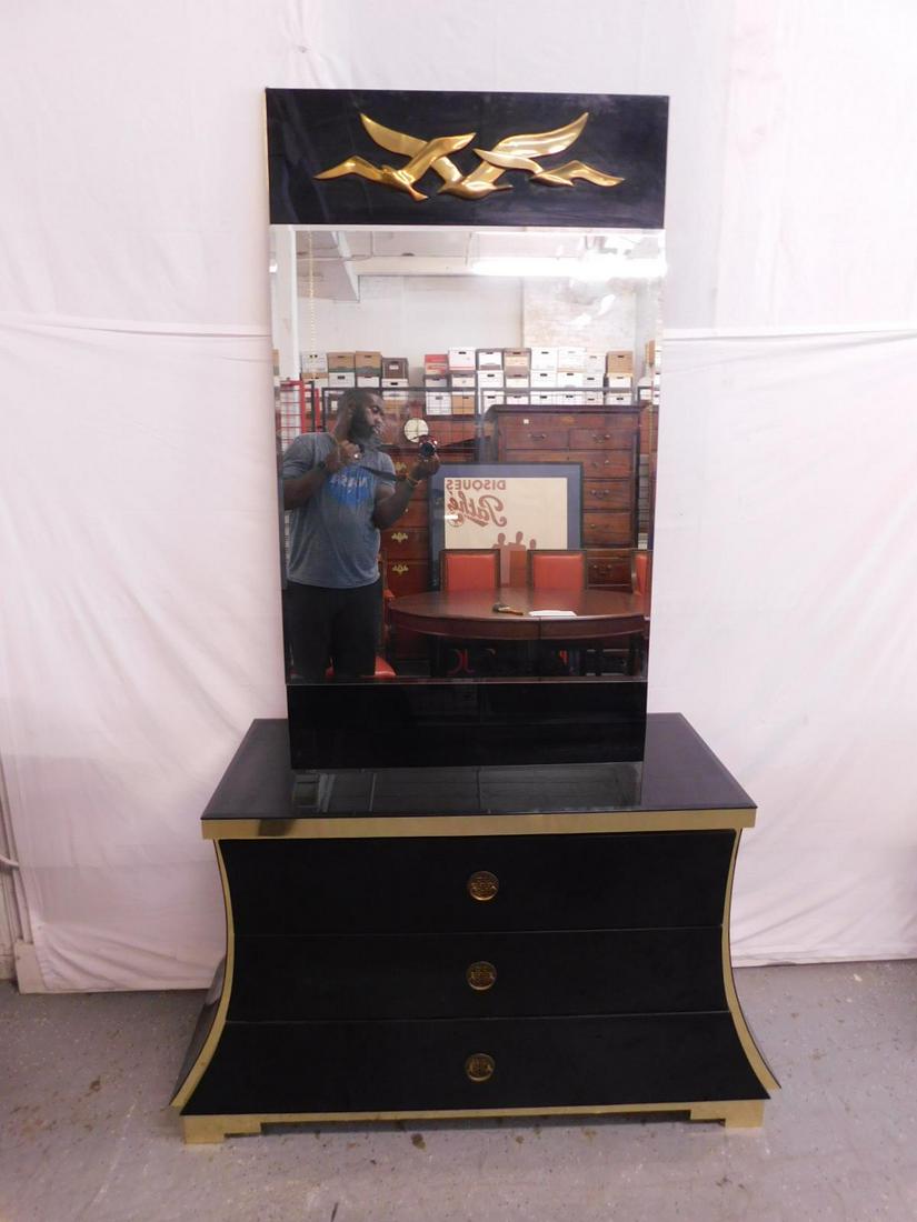 Modern Deco Style Dresser w/Mirror (1 of 7)