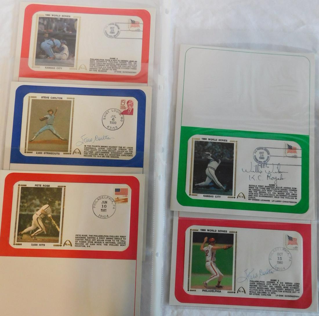 Autographed 1980 World Series 1st Day Cover (1 of 4)