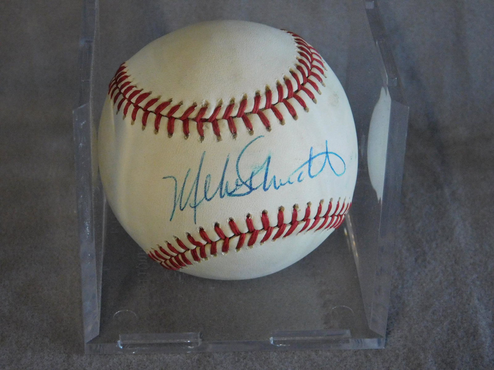 Mike Schmidt Autographed Baseball (1 of 8)