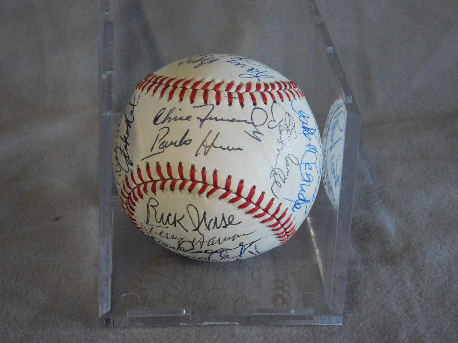 Phillies Ball Players Signed Baseball (1 of 12)