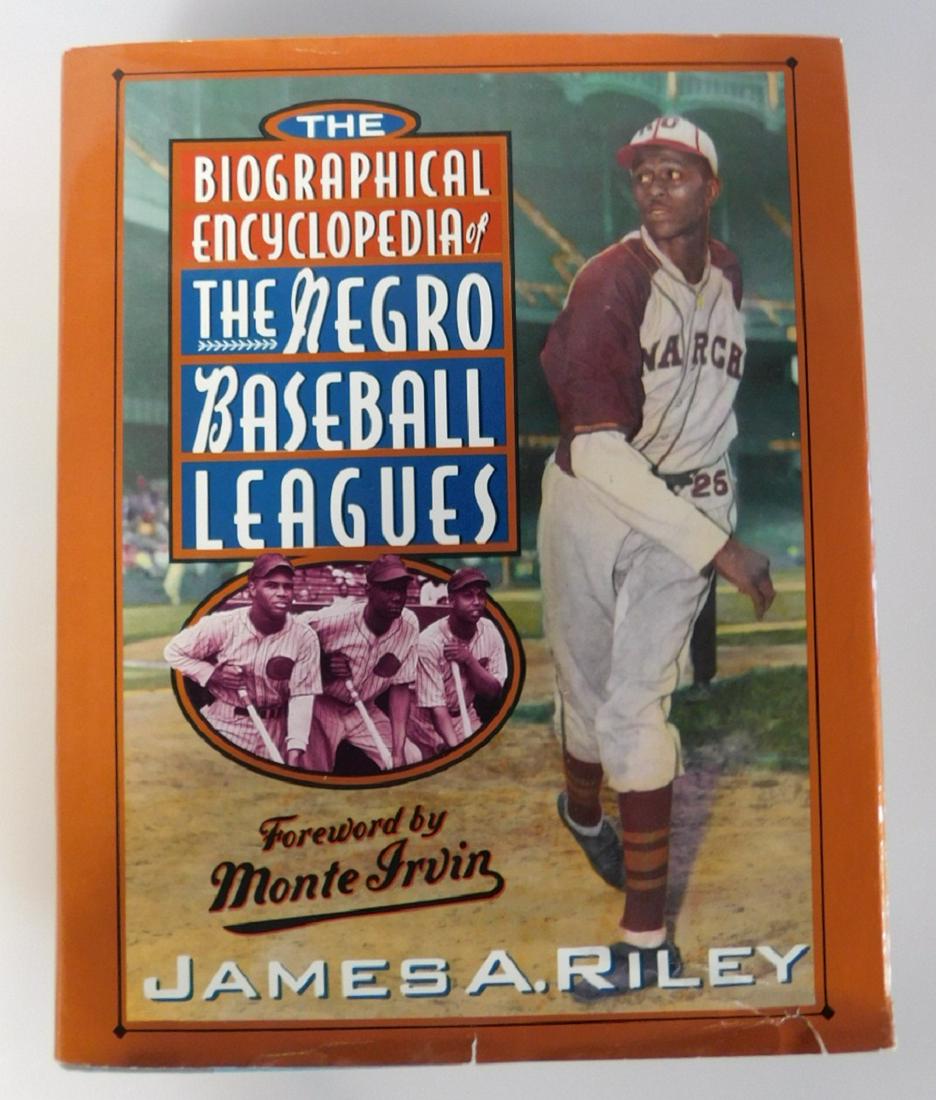 J Riley Encyclopedia Negro Baseball Leagues Signed (1 of 7)