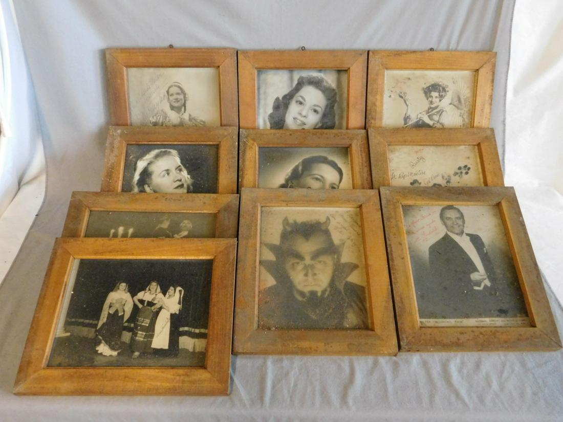 10 Framed Opera Photos etc. (1 of 11)