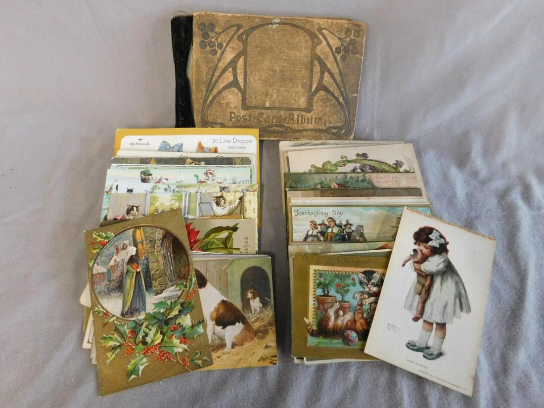 Vintage Holiday & Cartoon Postcards (1 of 12)