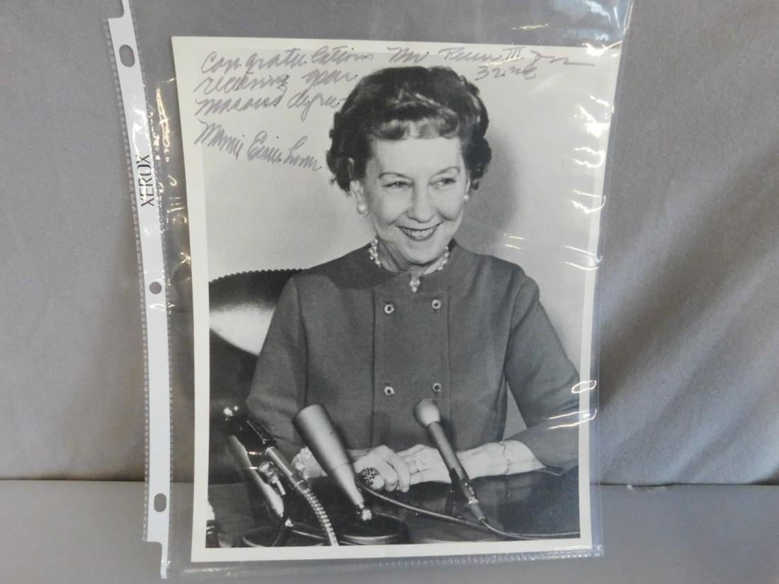 Autographed Photo - Mamie Eisenhower (1 of 3)