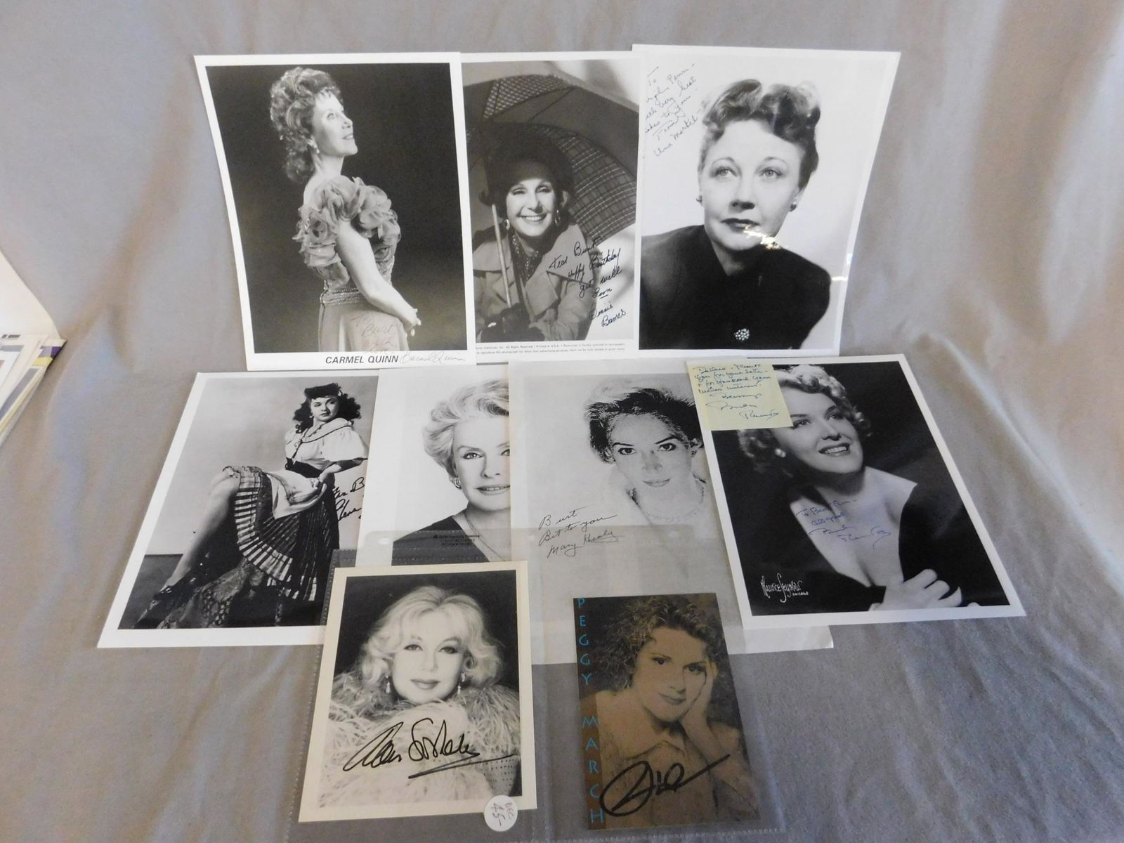 Autographed Photos - Older Actresses (1 of 6)