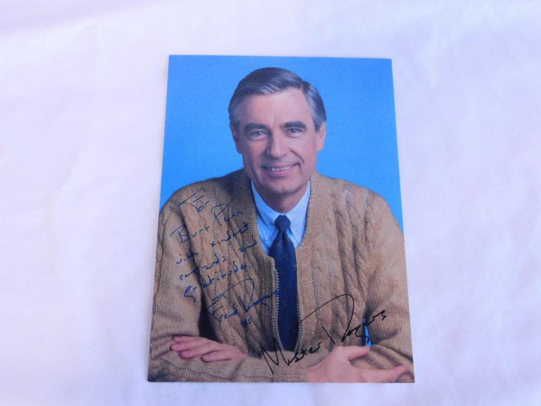 Autographed Photo - Fred Rogers (1 of 4)