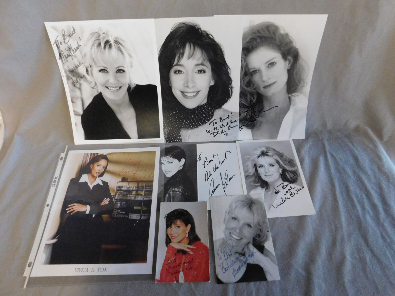 Autographed Photos - Well Known Actresses (1 of 6)