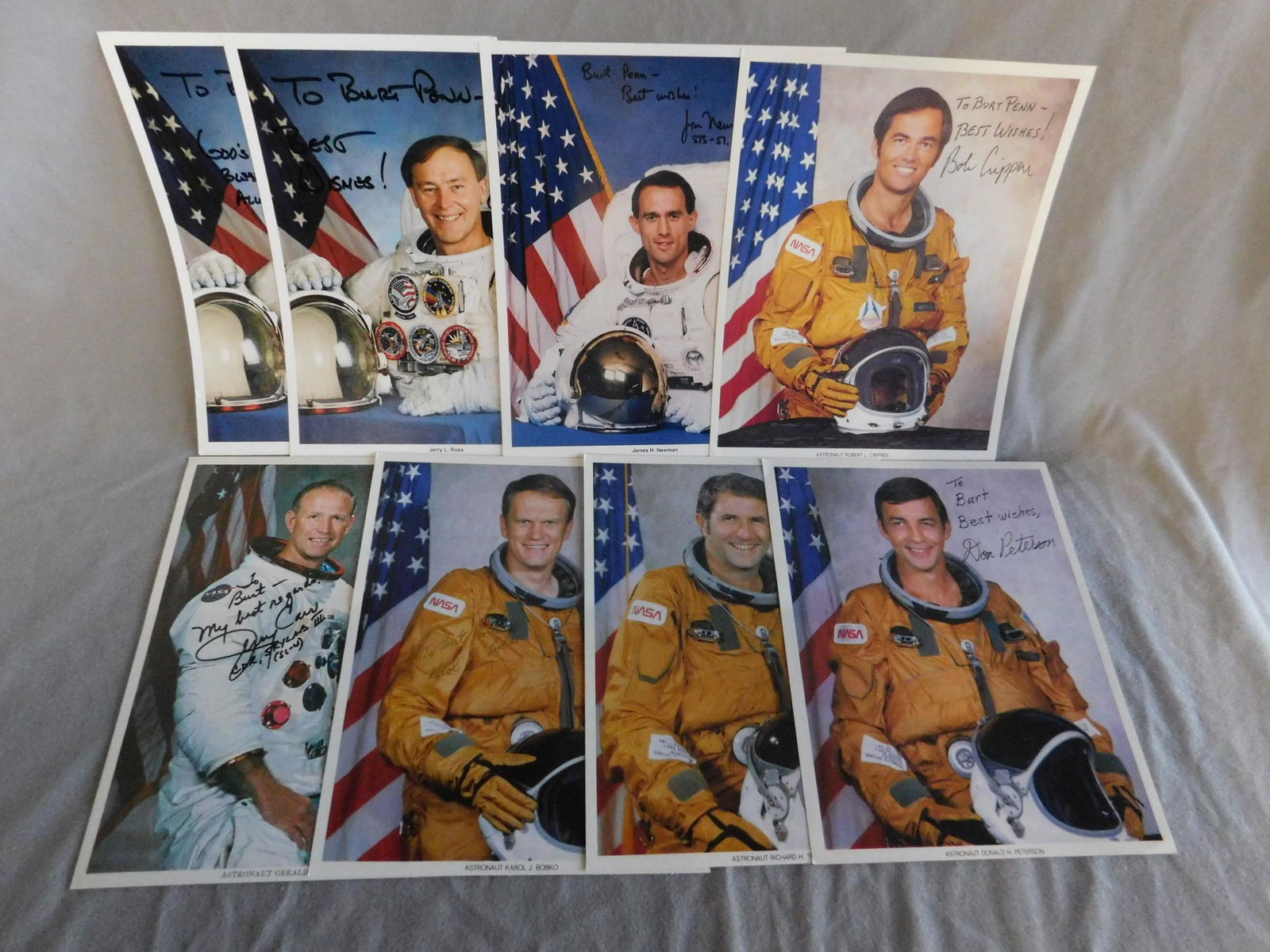 Autographed Photos - Shuttle Astronauts (1 of 5)