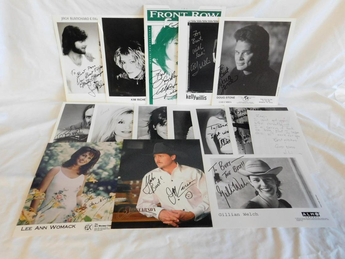 Autographed Photos, Country & Western (1 of 8)