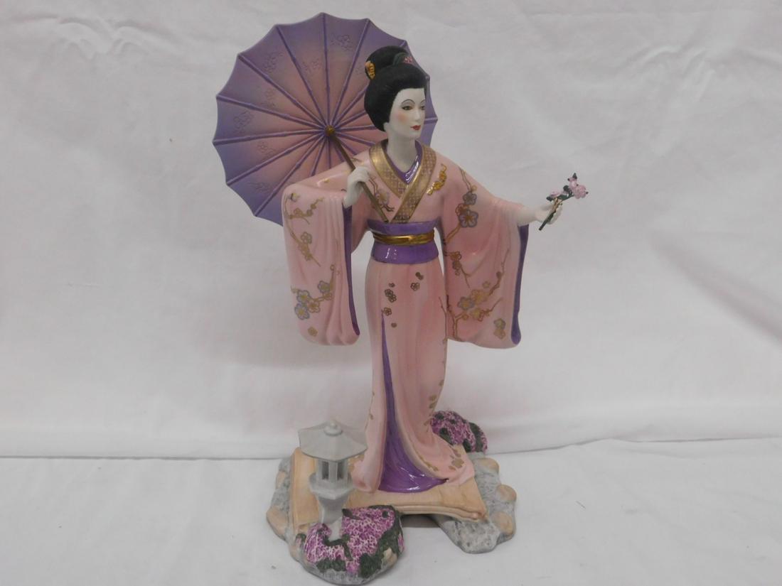 Franklin Mint Porcelain Geisha (1 of 6)