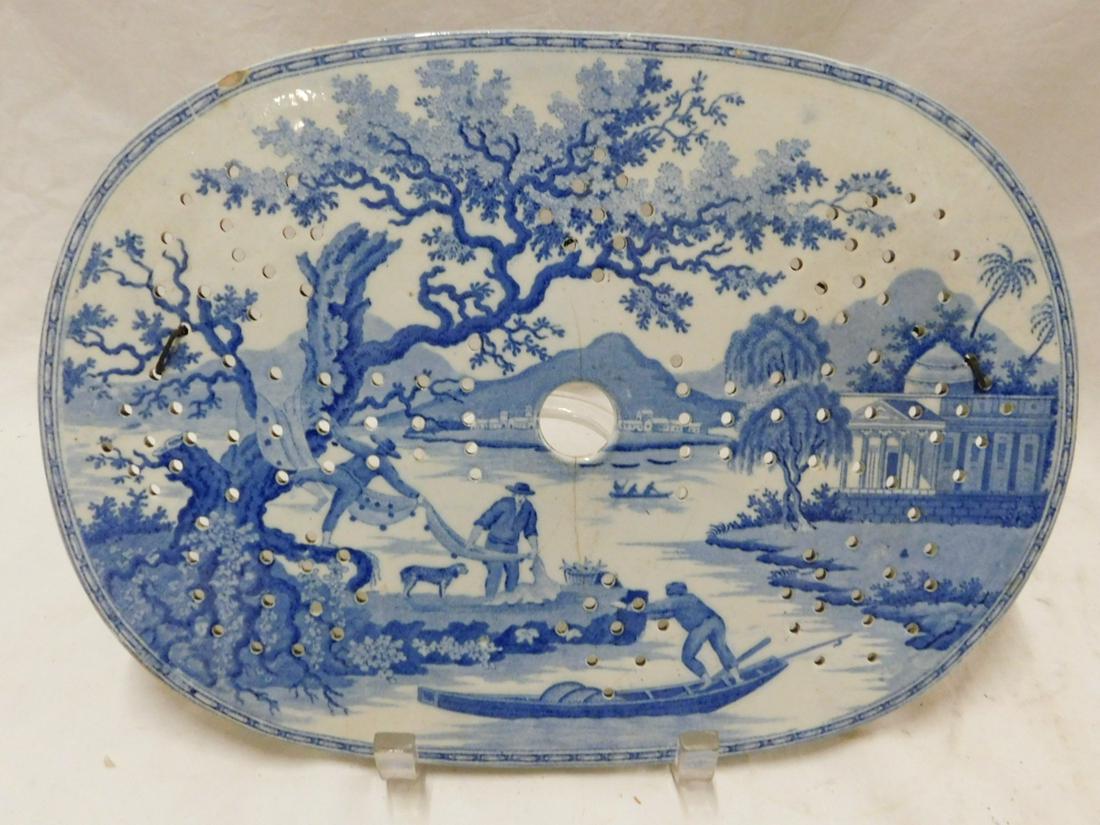 Antique Porcelain Meat Tray Insert (1 of 6)