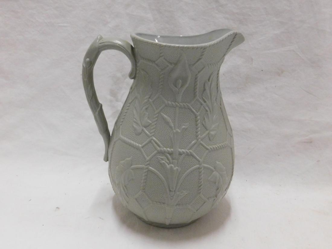 Victorian Jasperware Pitcher (1 of 8)
