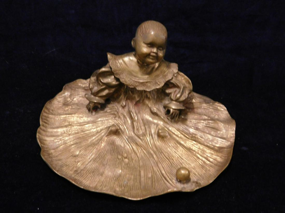 Victorian Baby Cast Inkstand (1 of 4)