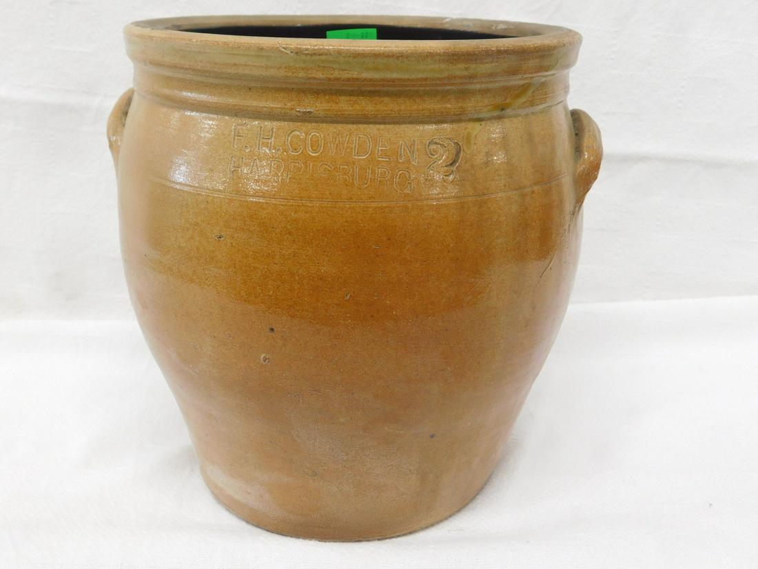 F.H. Cowden - 2 Gallon Crock (1 of 5)