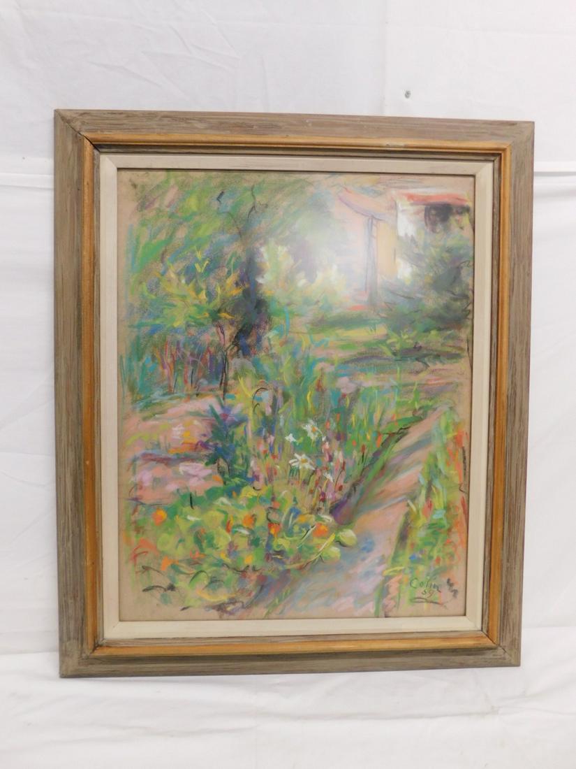 (Richard) Colin Signed Pastel (1 of 6)