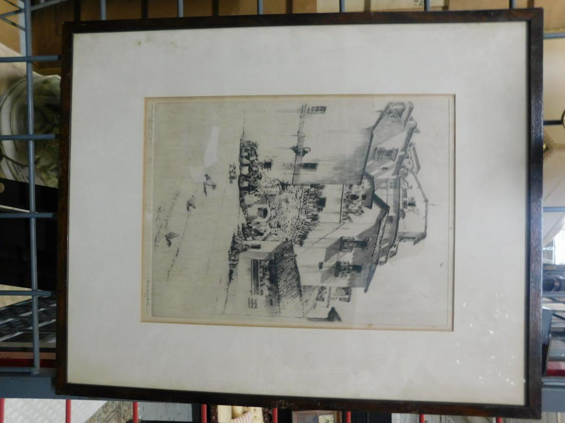 Morris Henry Hobbs Etching (1 of 4)