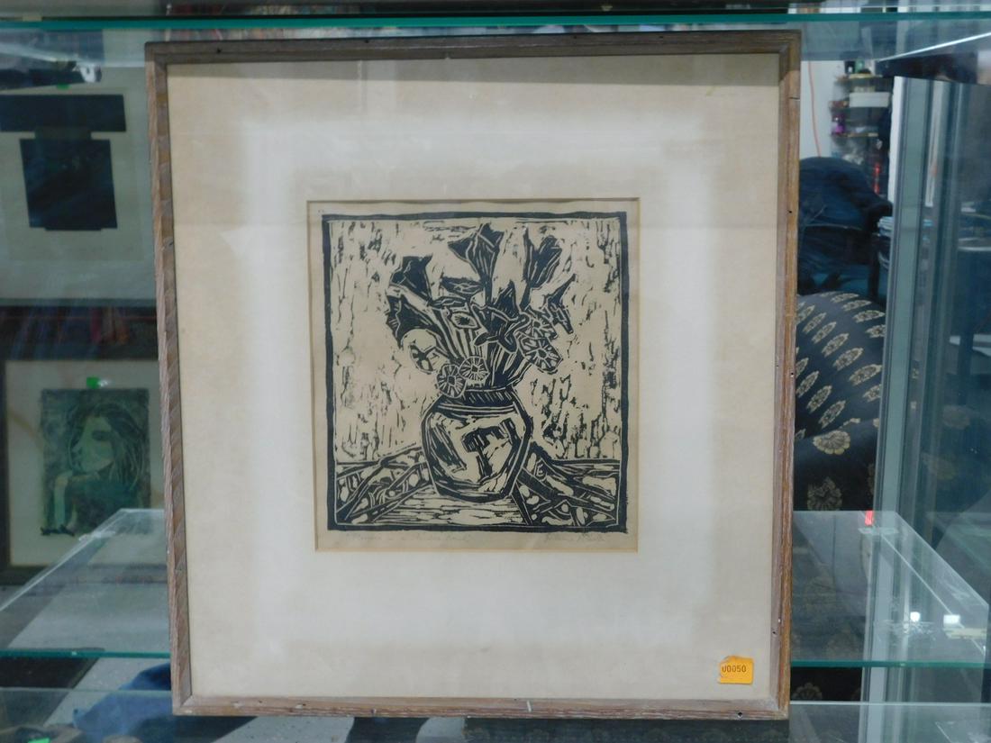 Julius Bloch Wood Block Still Life (1 of 4)