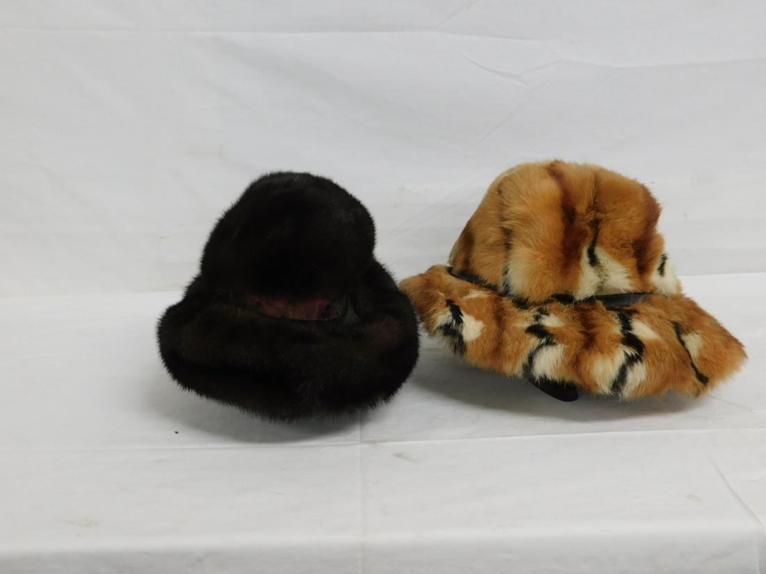 2 Fur Hats, Mink & Fox? (1 of 9)
