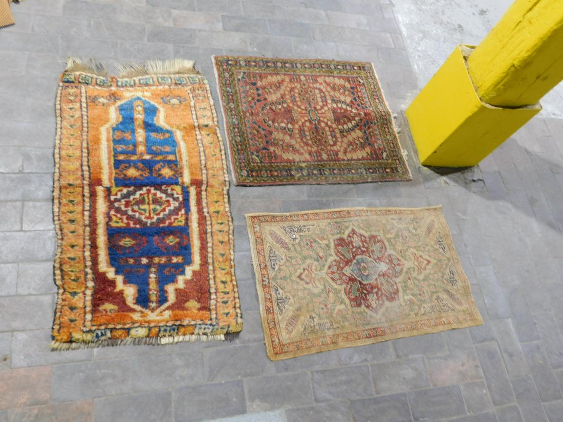 3 Oriental Throw Rugs (1 of 5)