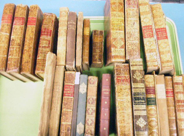 Books From William P.C. Whitaker/Ramsay Family: A group of books (approximately 20 titles) from the personal libraries of William P.C. Whitaker and other collateral descendants of Dr. David Ramsay (1749-1815). These books descended to Ramsay heirs